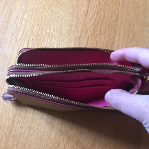 Coach Small Brown and Pink Bag - Picture 4 of 4